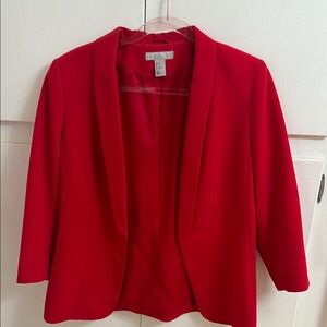 Read H&M blazer in size 12